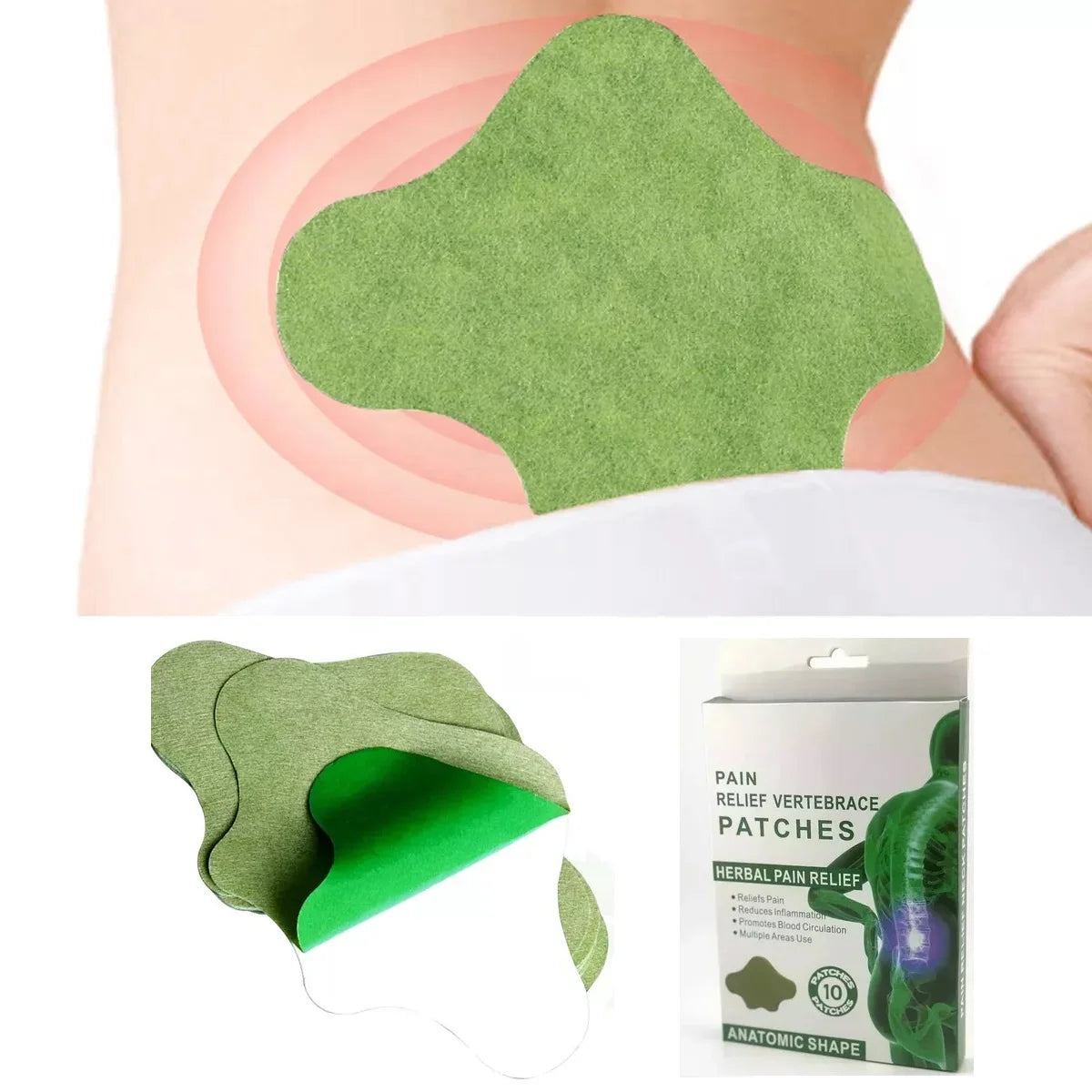 Parches Naturales HerbaFlex - Alivio Dolor y Inflamación