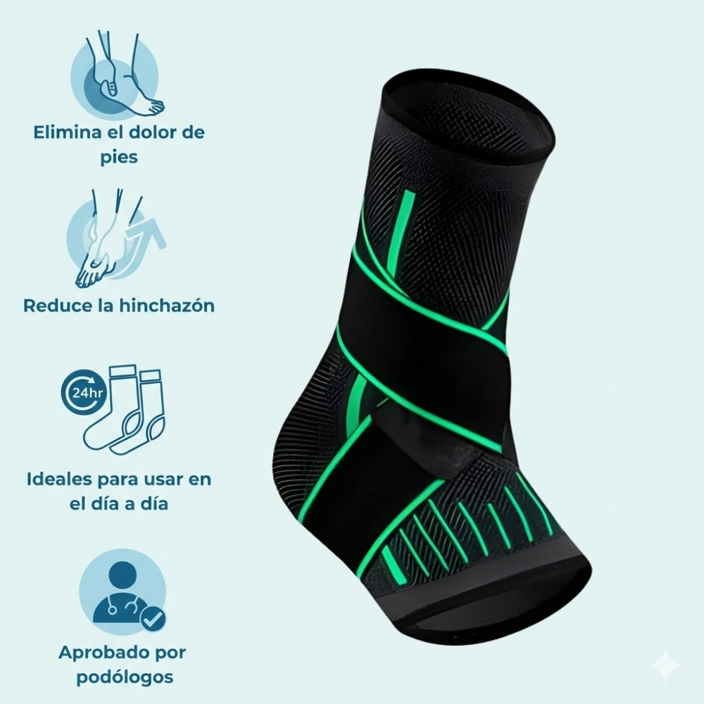Tobillera de Compresión - Alivio Instántaneo Pies Hinchados y Adoloridos