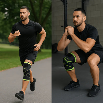 Rodillera de Compresión - Soporte Total y Alivio de Dolor