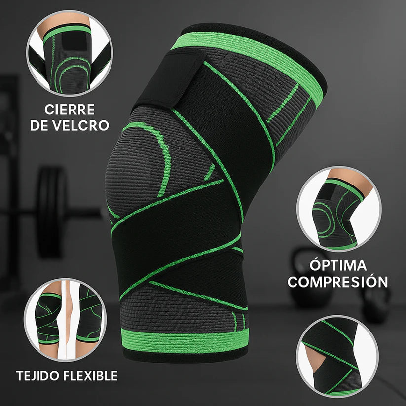 Rodillera de Compresión - Soporte Total y Alivio de Dolor